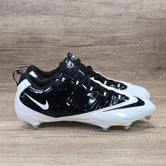 Nike Zoom Vapor Carbon Fly D Men's Sz 14 White Black Soccer Cleats (396255-001) - Picture 1 of 10